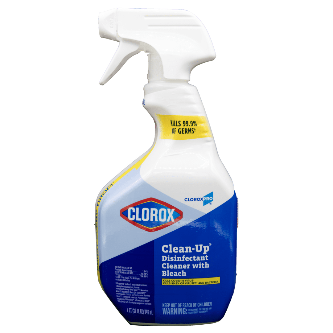 Clorox Clean-Up Disinfectant Bleach.