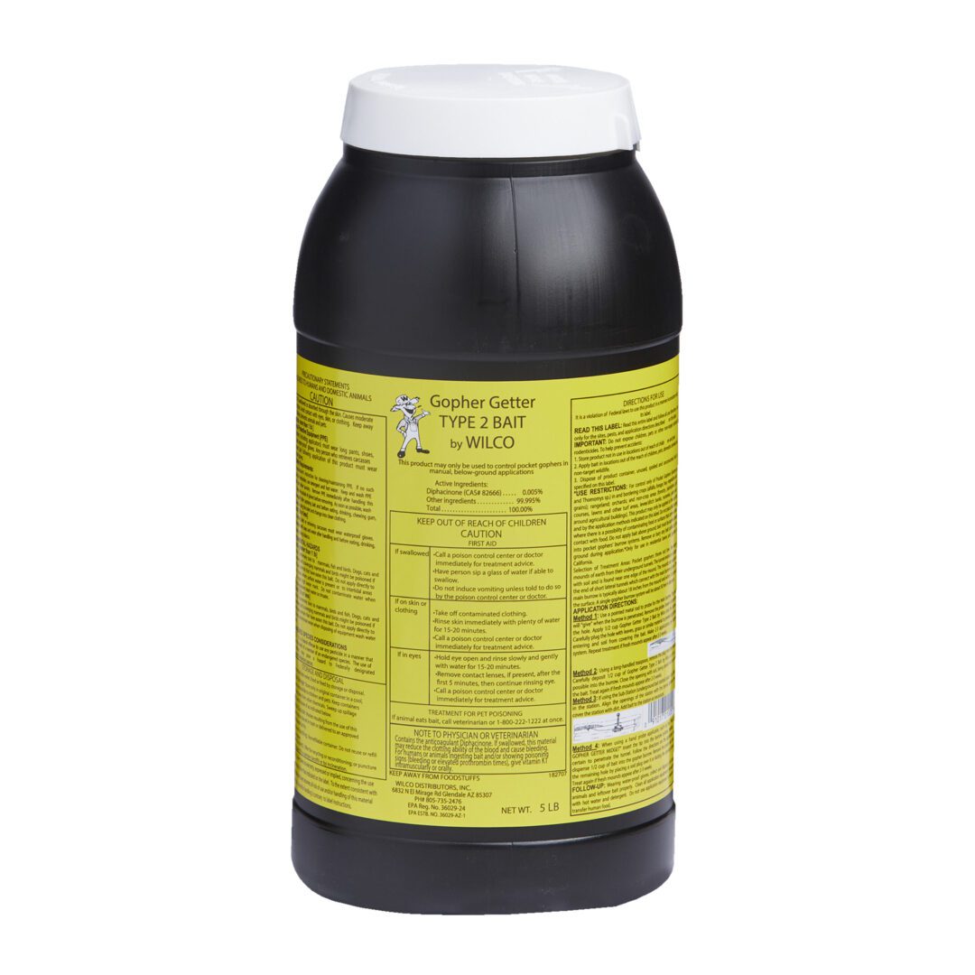 Gopher Getter Type 2 Bait by Wilco 5 lb.