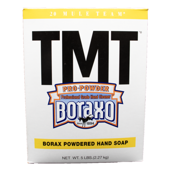 Tmt powdered hand soap.