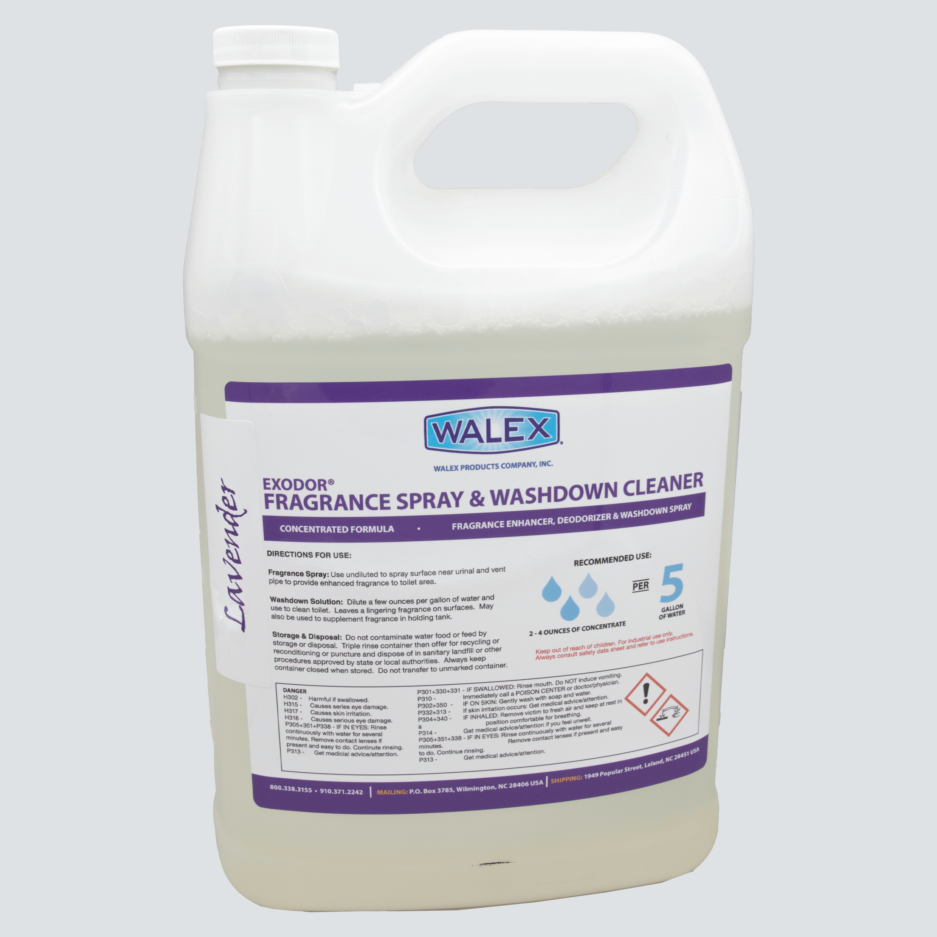 Lavender fragrance spray & washdown cleaner.