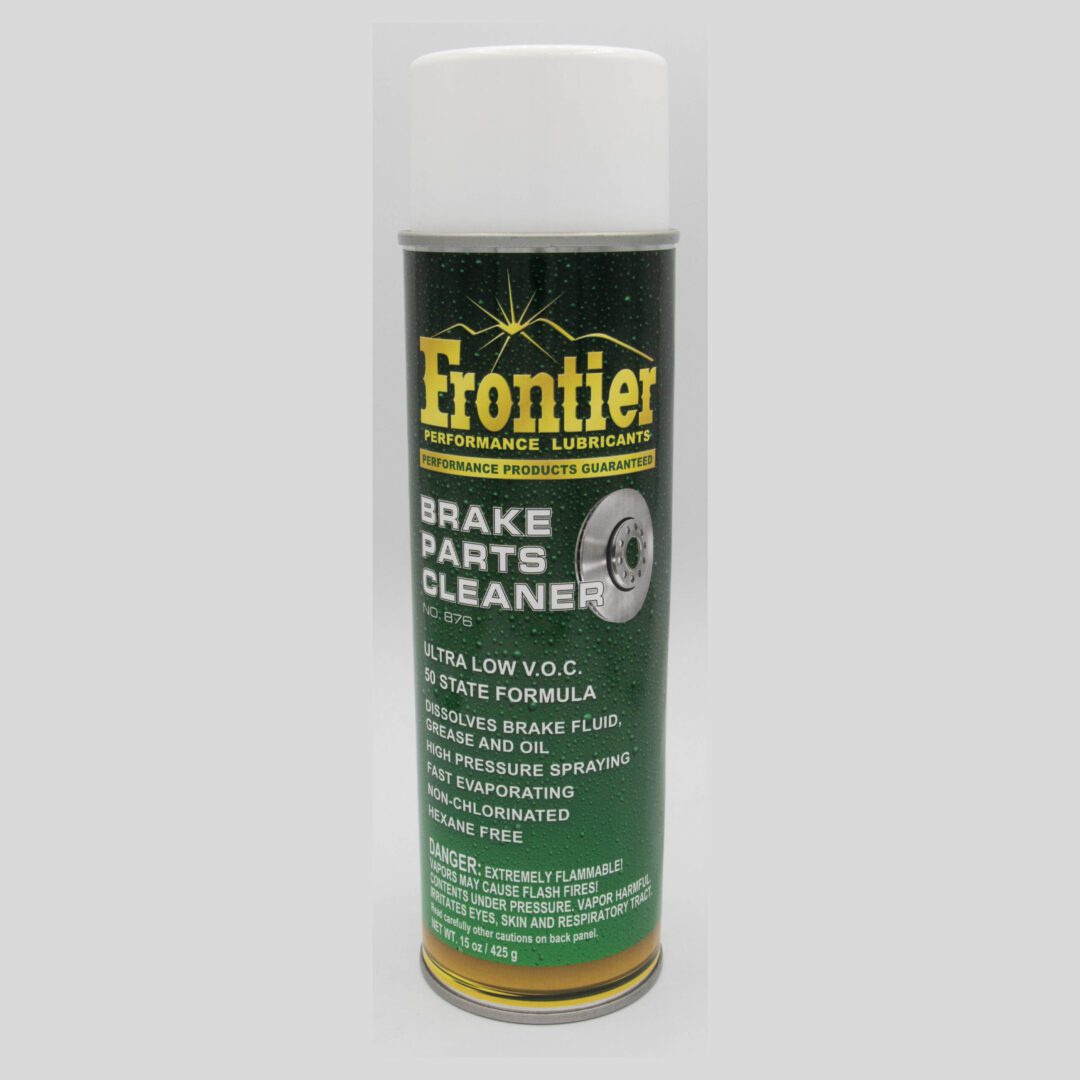 Frontier brake parts cleaner spray can.