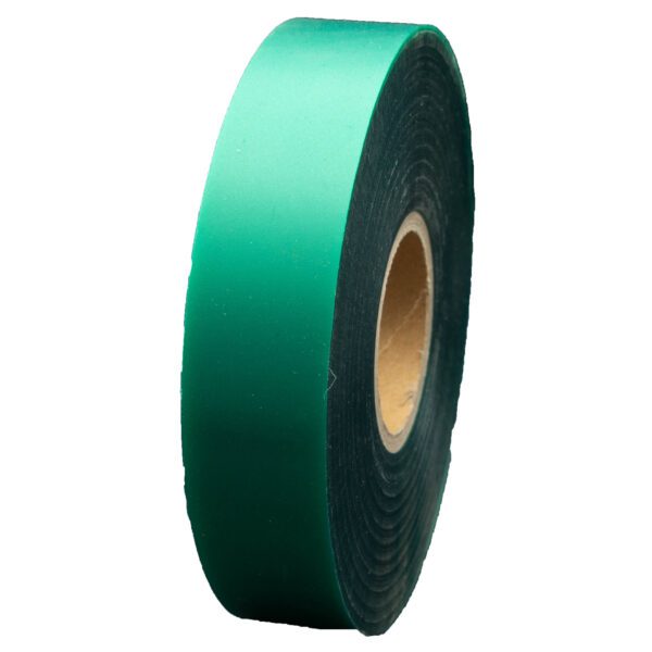 Green roll of electrical tape.