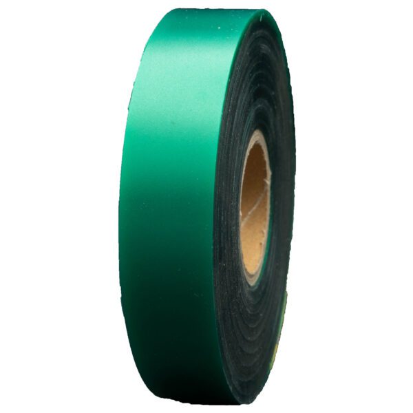 Roll of green electrical tape.