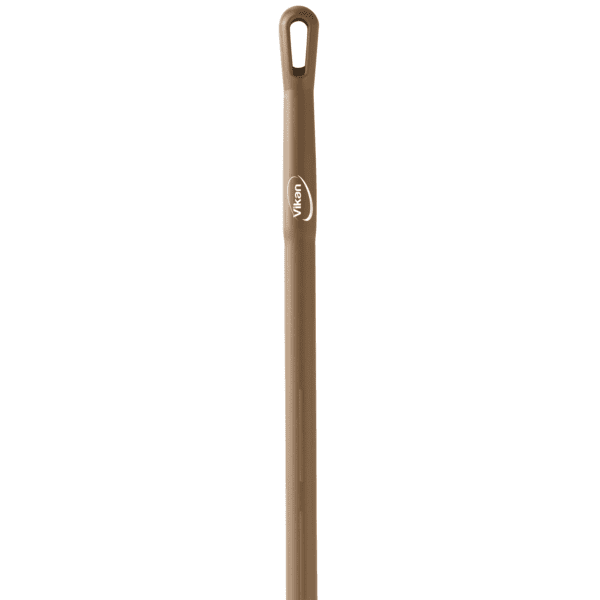 Brown Vikan cleaning tool handle.