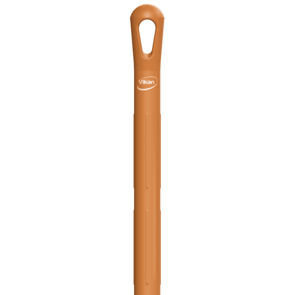 Orange Vikan handle with grip.