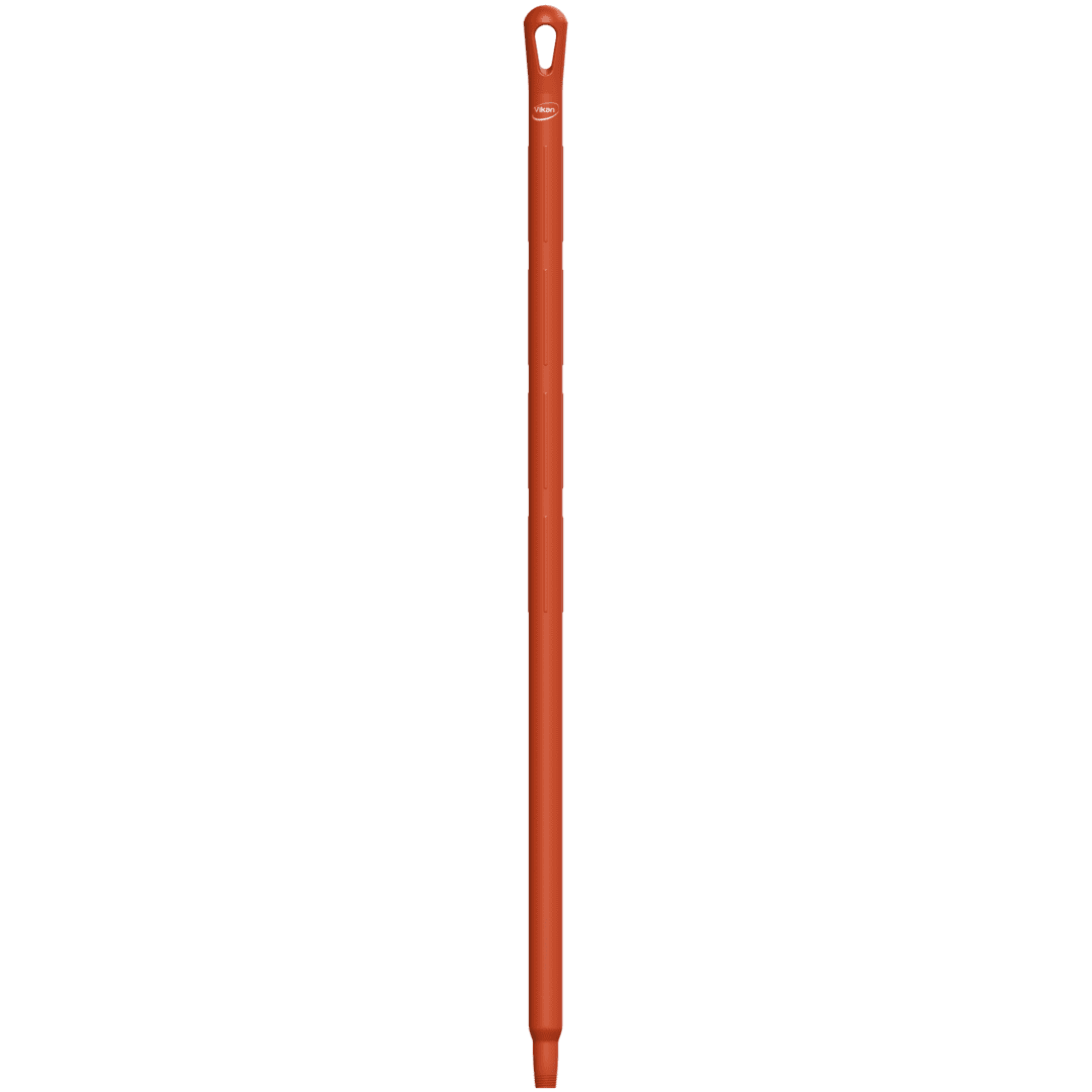 29684-2 Orange plastic mop handle with handle.