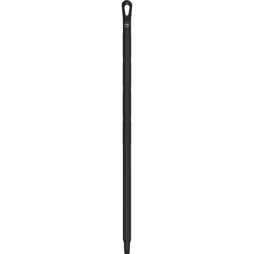 29689-2 Black broom handle with a loop.