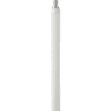 White cylindrical antenna with silver tip.