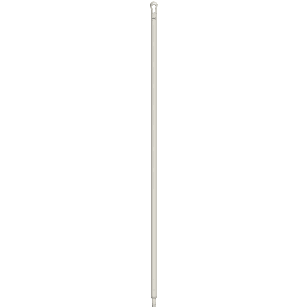 29645-2 White mop handle with a loop.